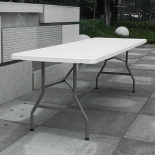 Table pliante robuste en plastique rectangulaire de 96 pi 8 po