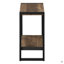 Table d'appoint, table d'appoint, table de bout, table de chevet et lampe