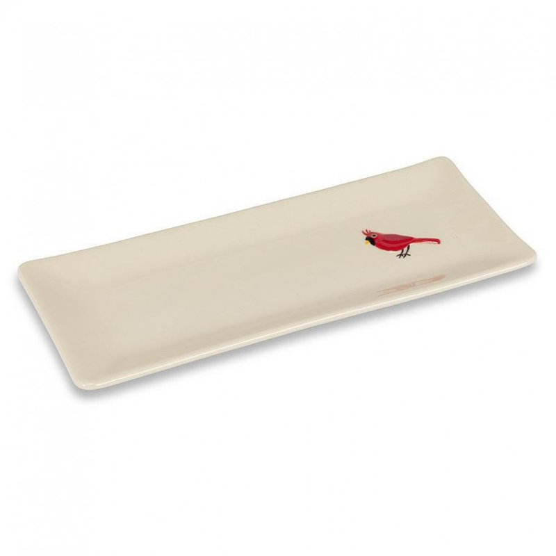 Cardinal On Large Rectangle Plate