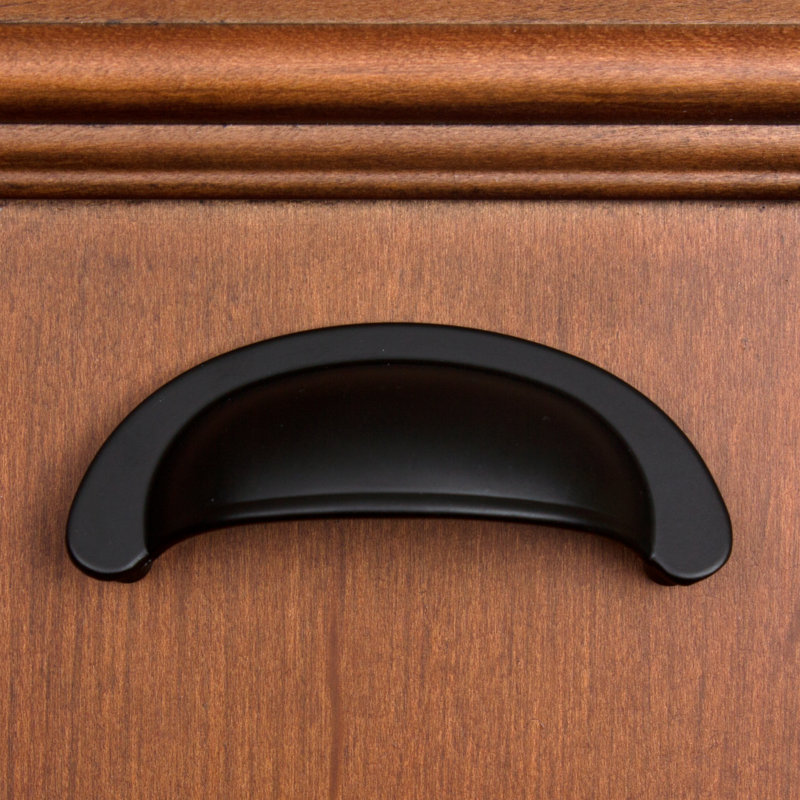 2 1/2" Centre to Centre Bin Pull, Matte Black