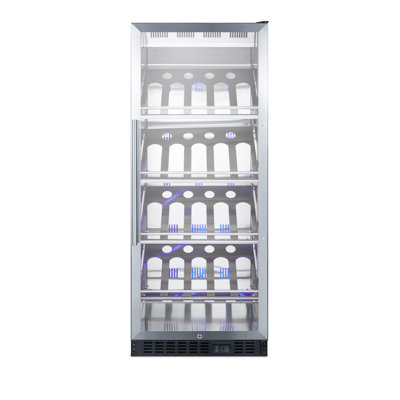 25 Bottle Single Zone Freestanding Wine Refrigerator | Fridge.com