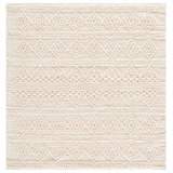 Natura Handwoven Wool/Cotton Beige Area Rug