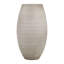 Grand vase décoratif en verre avec texture subtile pour la décoration intérieure - Élégant vase de table contemporain pour arrangement floral - 10 po, gris-1662913986