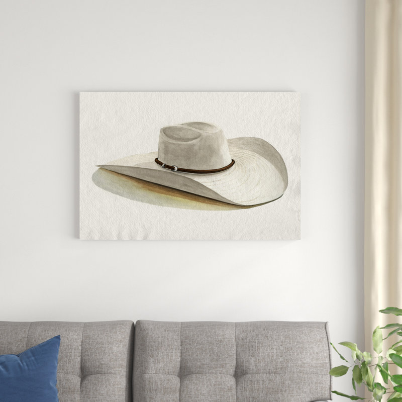 Chapeau de cowboy II, H 24 po x l 36 po