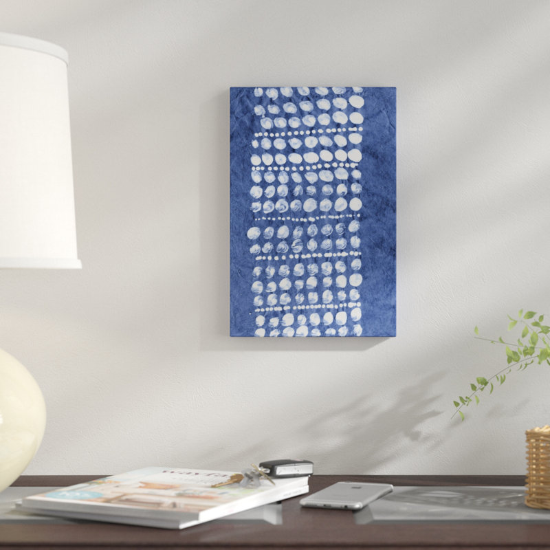 «Primitive Patterns VIII» par Renee Stramel, impression sur toile tendue, H 60 po x l 40po x P 1,5 po, Toile tendue