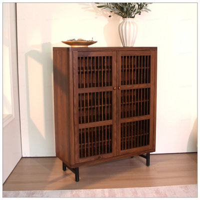 Shoe Cabinet With Shutter Doors, 6-Tier Entryway Organizer With Adjustable Shelves For Modern And Efficient Storage