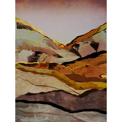 Beautiful Mountains 19 Print by Angel Estevez