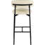 Tabouret de bar rembourré en cuir Lupita-840074840-840074842