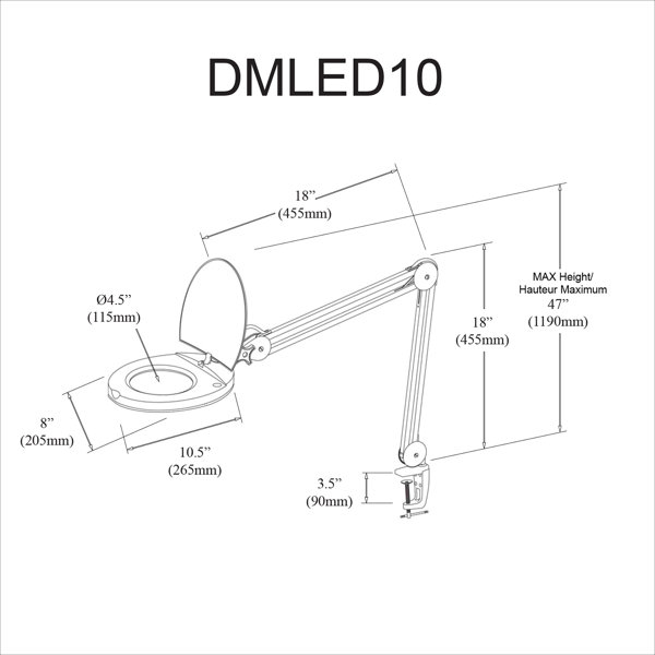 Dimensions du produit