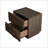 Solid Wood Nightstands With 2 Drawers, No Handles, Modern Design For Bedrooms And Living Rooms-980689546