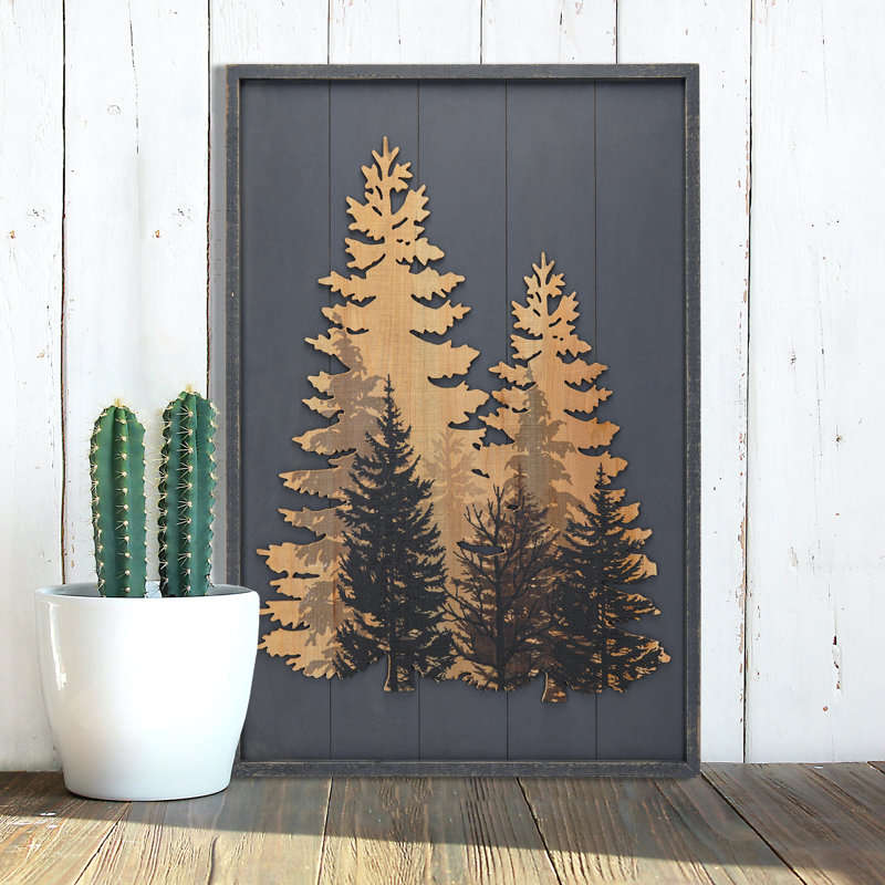 Handmade Rustic Wall Decor, 35.9"H x23.9"W x1"D