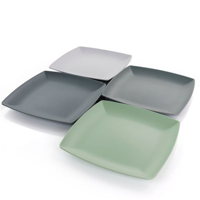 Gibson Home Grayson 10.5" Melamine Dinner Plate