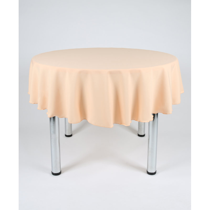 Cameron-James Salisbury Tablecloth, 137cm W x 137cm L, Peach