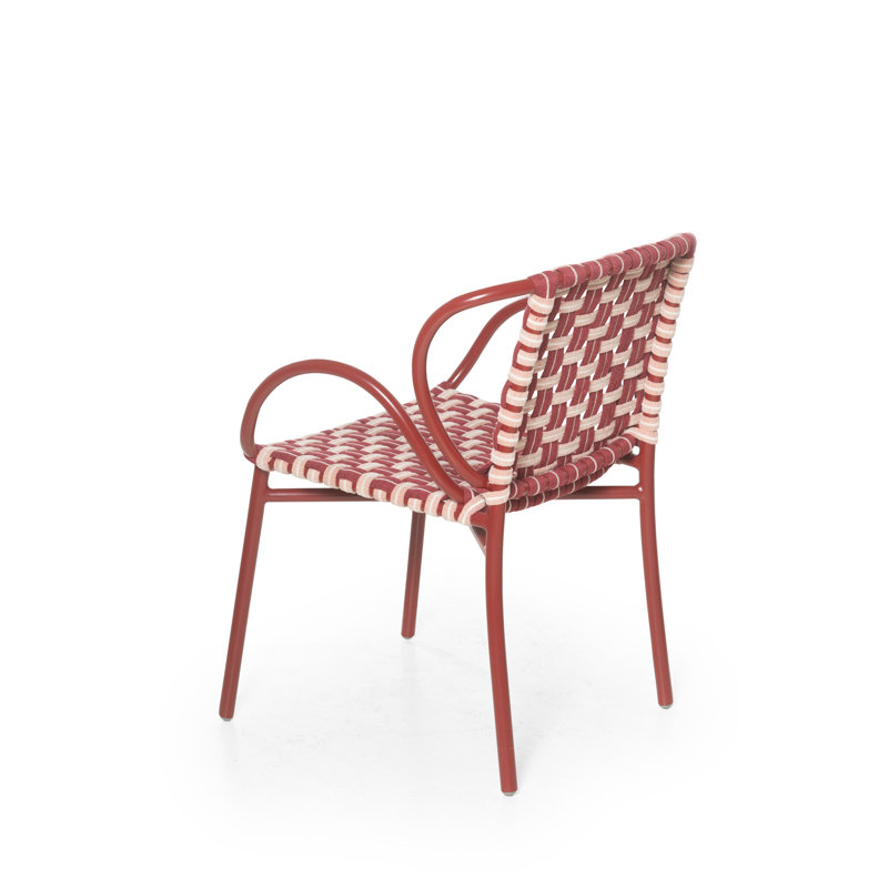 Armchair, Bright Red/Hampton Ruby/Platform Coral
