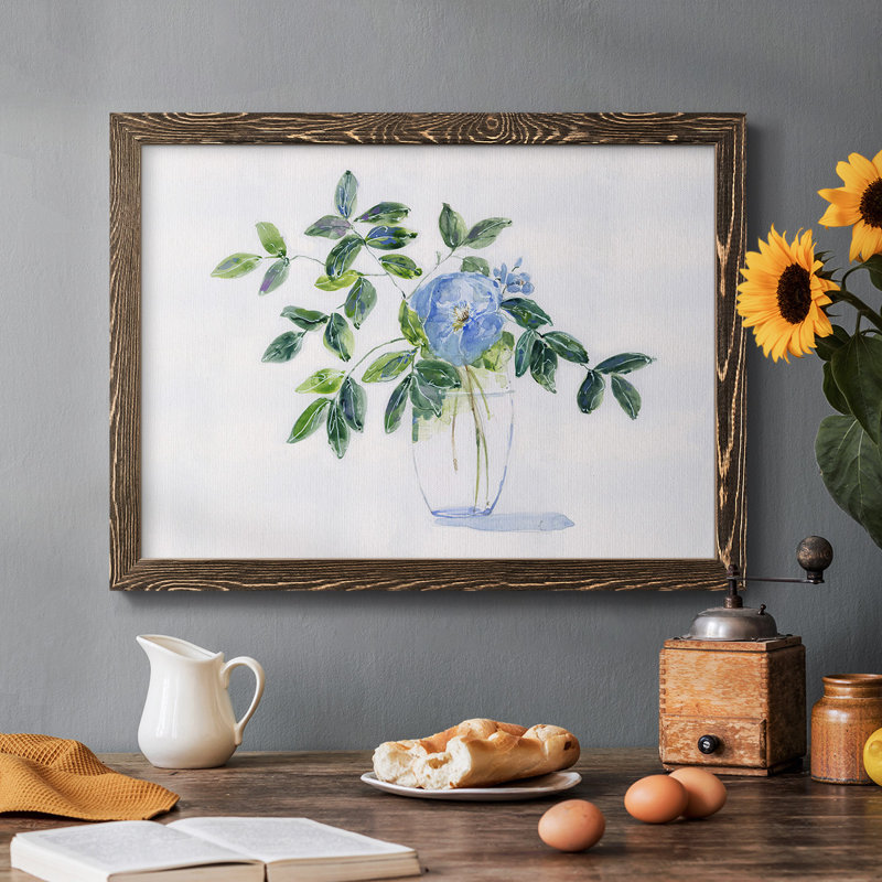 Rustic Simplicity I, reproduction d'art sur toile, Noyer, H 26 po x l 38 po x P 1,5 po