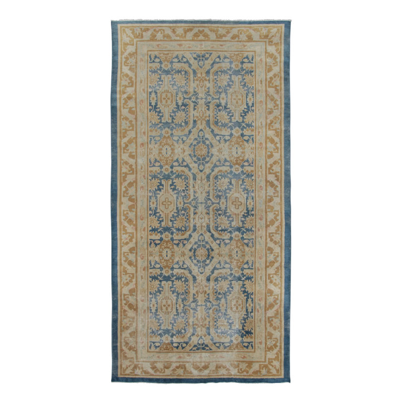 One-of-a-Kind 7' X 14'7" Hand Knotted Area Rug
