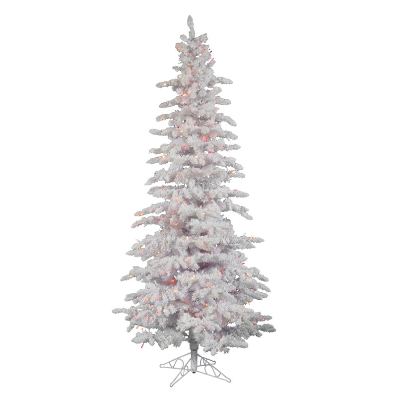 6.5' H Lighted Artificial Pine Christmas Tree