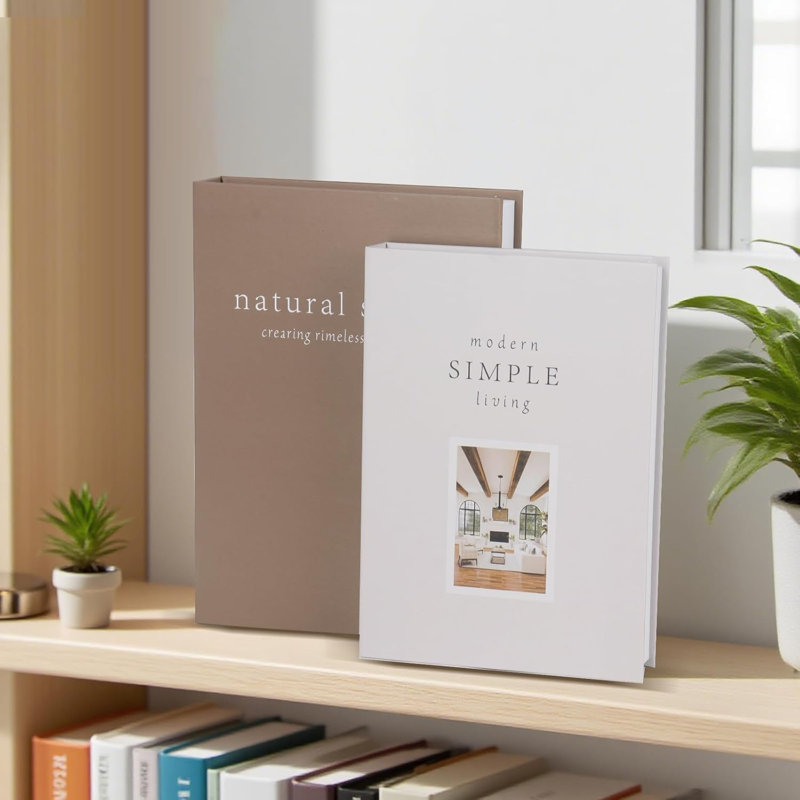 Cardboard Decorative Book