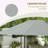 Outsunny 10' X 13' Gazebo Canopy Replacement, Outdoor Gazebo Cover Top Roof Replacement With Vents And Drain Holes, (TOP COVER ONLY)-125979765