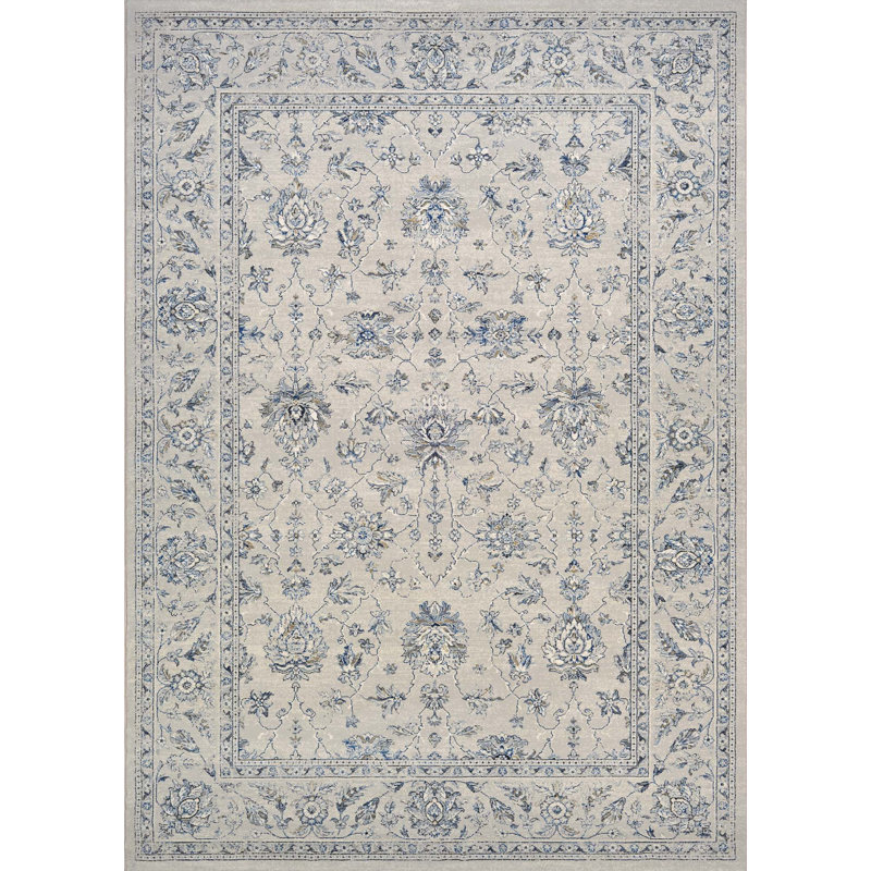 Tapis d'intérieur gris Ania, Rectangle 3 pi 11 po x 5 pi 3 po