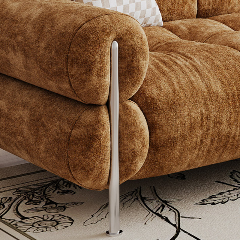 Retro Straight-row Living Room Sofa