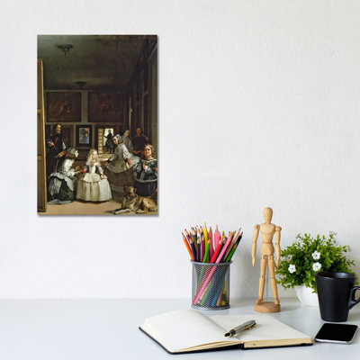 Las Meninas Or The Family Of Philip IV, C.1656 by Diego Rodriguez De Silva Y Velazquez - Wrapped Canvas Painting