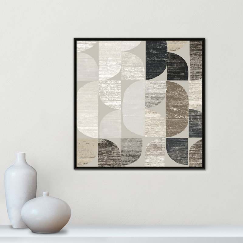 Shape and Form I - Square Version Print par Tom Reeves, Espresso, H 31,5 po x l 31,5 po