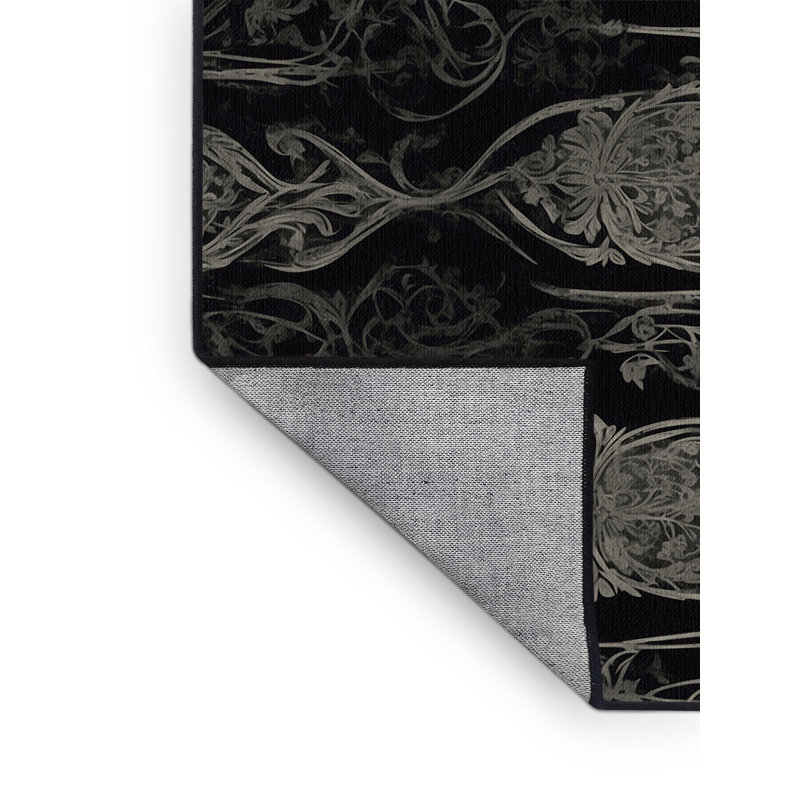 Tapis gothique à pétales, Rond 7 pi