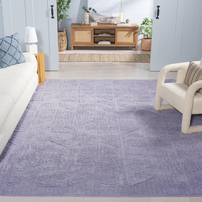 Easy Care 223 Hand Tufted Recycled Cotton Machine Washable Geometric Indoor Use Only Rug, Rectangle 8' x 10'