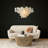 Camisa 4-Light Glam Coastal Capiz Tierd Chandelier With Seashell Accents-802450758-802450761