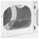 GE Appliances 7.4 Cu. Ft. Natural Gas Dryer Sensor Dry Reversible Door in White