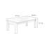 Table basse rectangulaire en bois massif-104977314-104977315
