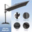 Cowie 11’ x 11’ Square Cantilever Patio Umbrella-364619988