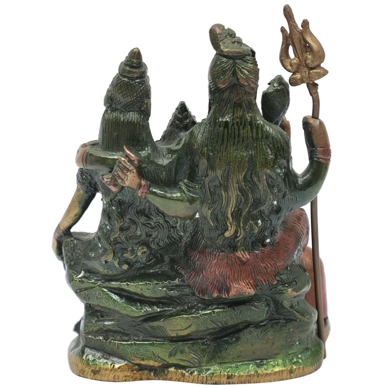 Statue Shiva-Parivar, Vert