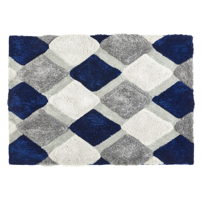 Marston Geometric Hand Tufted Area Rug, Rectangle 120 x 170cm