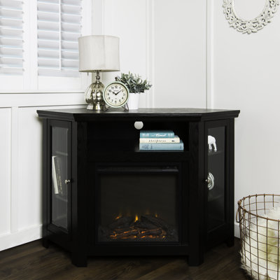 Orchard Park Unfinished TV Stand for TVs up to 55" with Fireplace Included