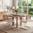 Marlow Cantilever 18.8" H Upholstered Side Chair with Cane Rattan Back and Steel Frame(Set of 2)-1459790172-1459790173