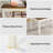 Dining Table For 4-6 People, 62-Inch Rectangular Kitchen Table With Solid Wood Legs-1281809977-1281809982