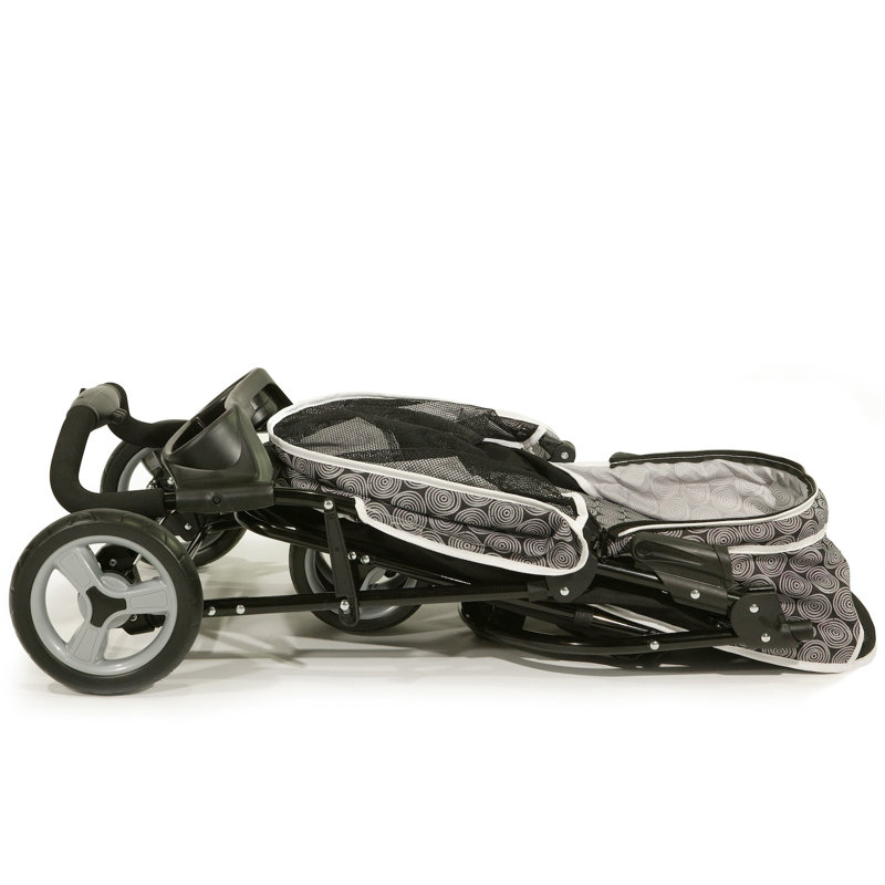 Black Onyx Pet Stroller with Smart-Features