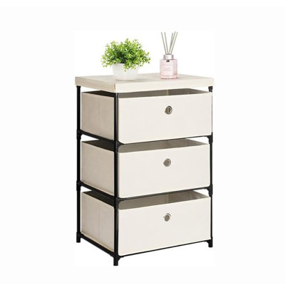 Tannie 3 Drawer Storage Drawer