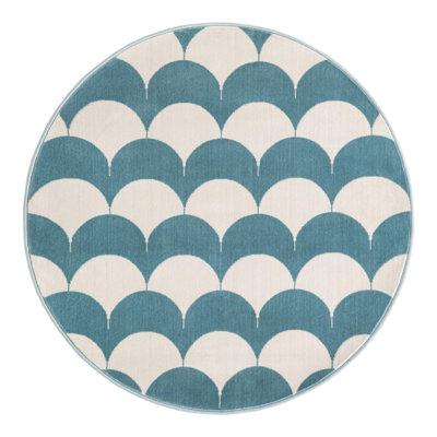 Unique Loom Arches Whimsy Kids Rug