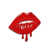 Rouge pâle sélectionné