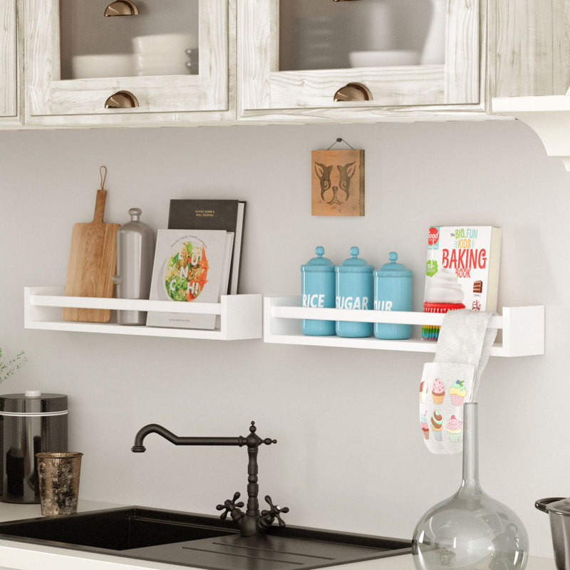 Tablette flottante en bois 3,5 po Aldridge