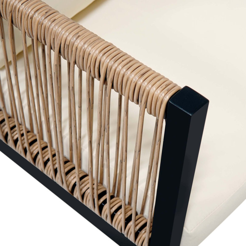 Canapé pour plusieurs personnes avec 1 table, Beige