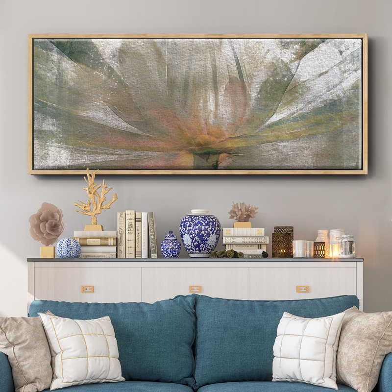 Lily Light- Framed Canvas, 8" H x 20" W