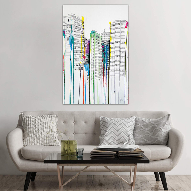 Hold Your Breath by Marc Allante - Wrapped Canvas Painting, 66.04 cm H x 45.72 cm W x 1.91 cm D