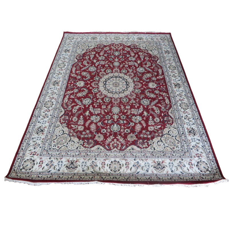 Tapis unique rouge 9 pi 10 po x 13 pi 2 po One-of-a-Kind