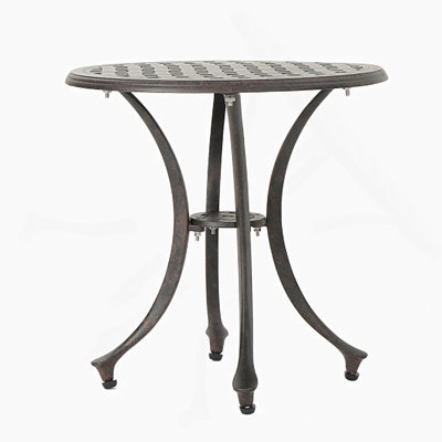 Table d'appoint en aluminium, table de bout pour l'extérieur