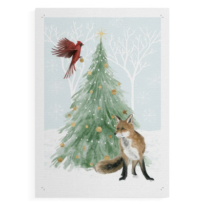 Collection Christmas in the Forest - impression sur toile seulement - non encadrée