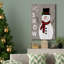 Let It Snow Snowman - reproduction d'art sur toile tendue-2014434948